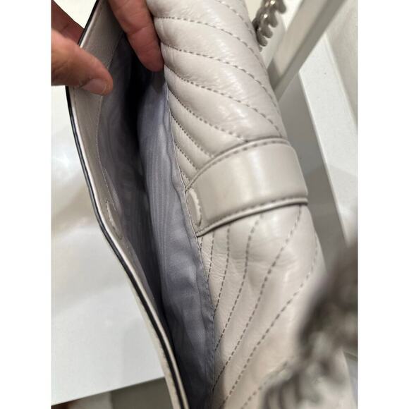 Rebecca Minkoff Love Chevron Leather Crossbody Bag - Picture 5 of 9